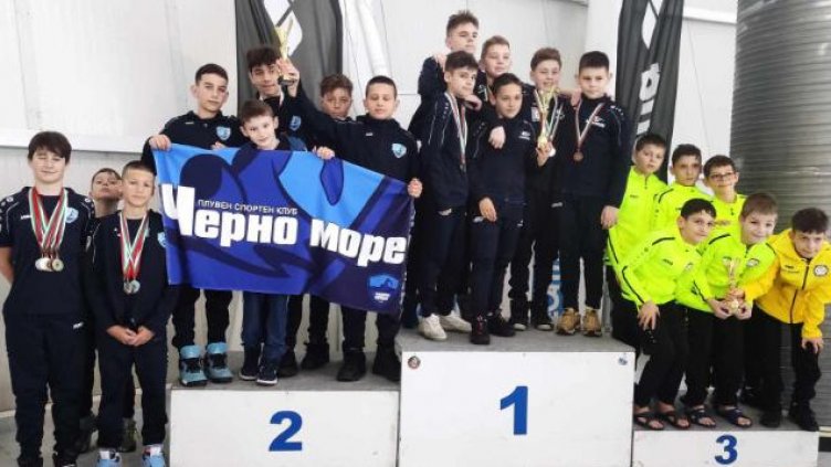 ПСК "Черно море" спечели 24 медала на Sharks Kids Cup
