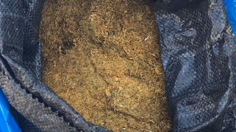 Полицаи иззеха 50 кг нелегален тютюн 