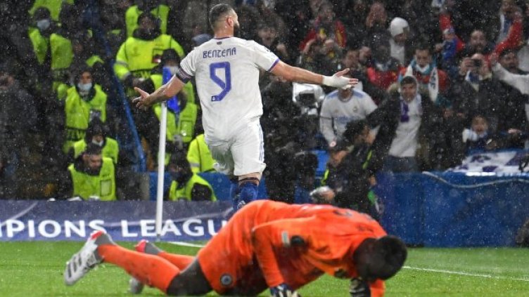 Реал докосна 1/2-финалите след нов рецитал на Бензема