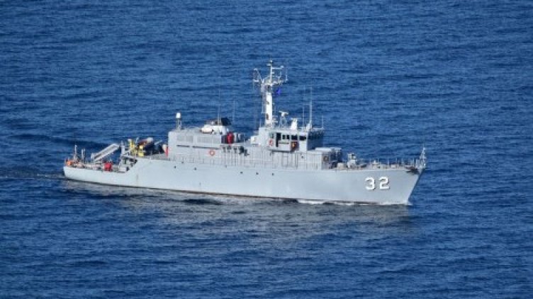 „Цибър“ участва в противоминно учение на Гърция