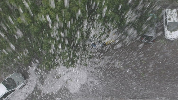 Градушка удари Варна