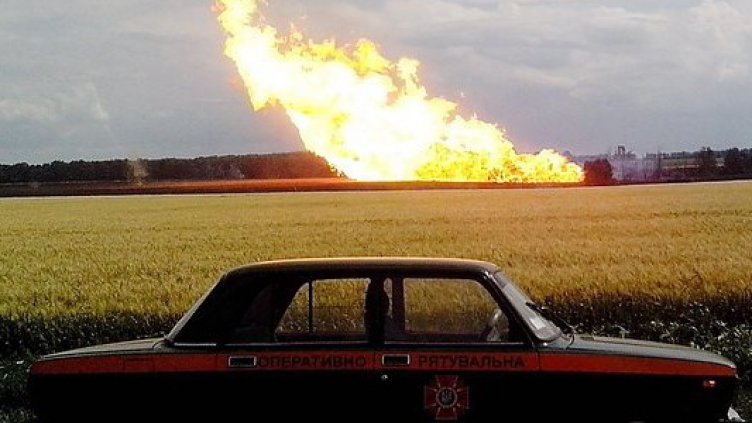 Взрив на украински газопровод, захранващ Европа