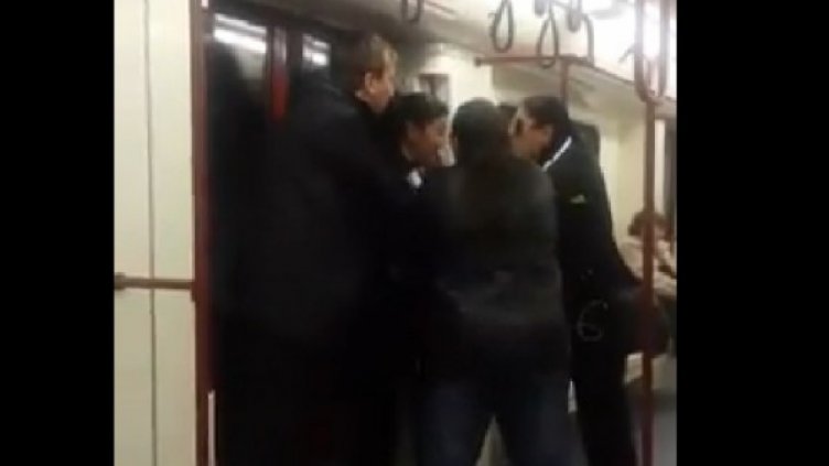 Скандал в метрото