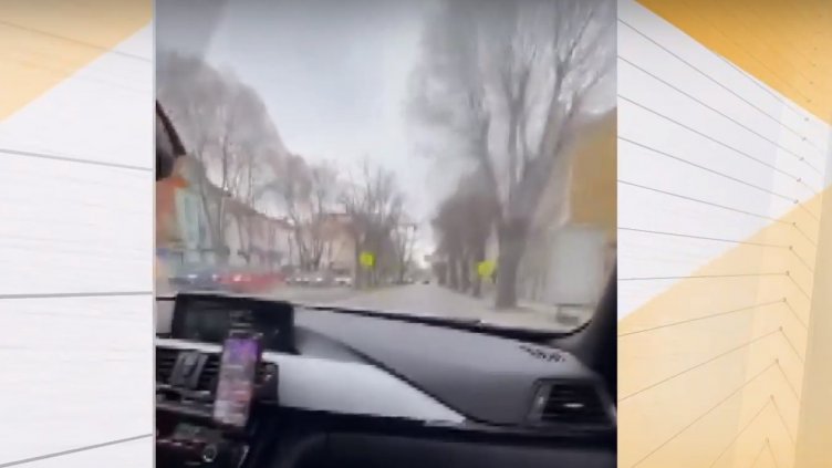 Братът на „Мис Силикон” лети с колата в центъра на Варна (ВИДЕО)