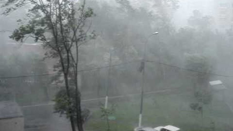 Ураган вилня в Свищовско, чупи къщи и дървета