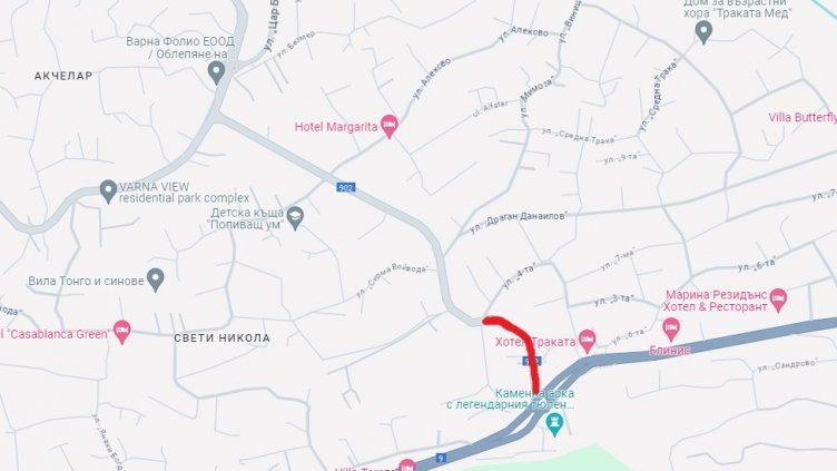 До 7 март ще бъде затворен част от пътя Горна – Долна Трака