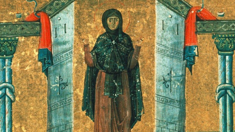 На 31 декември св. Църква почита паметта на двете Мелании - бабата и внучката, и нейния благочестив съпруг Апиниан