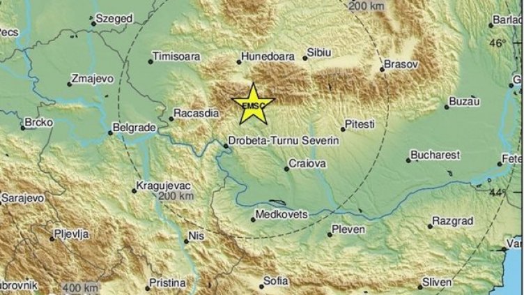 Силно земетресение разлюля Румъния