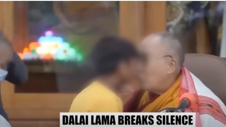 Далай Лама към момче: Смучи ми езика (ВИДЕО)