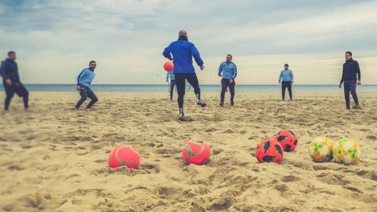 Плажните соколи започнаха подготовката си	