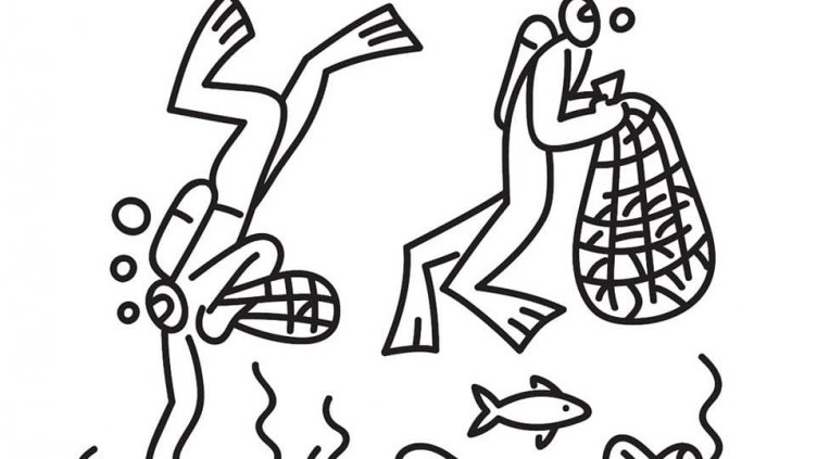 МК „Приятели на морето“ и РДПБЗН чистят морското дъно от боклуци