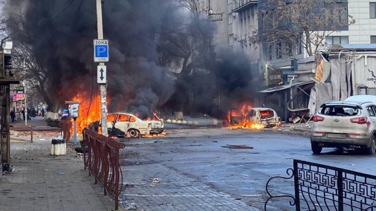 Руски ракети поразиха оживен пазар в Херсон