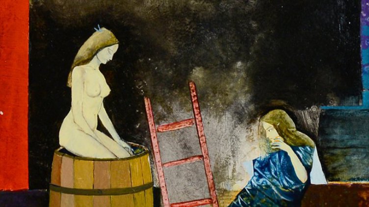 Здравко Палазов разказва притчи в картини