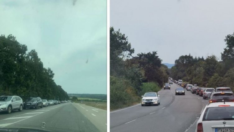 Камион и серия катастрофи затапиха пътя Варна-Бургас