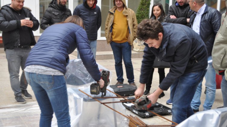 „Работна площадка – професия строител“ във ВСУ (ВИДЕО)