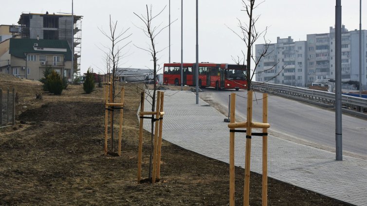 Пуснаха предсрочно северното платно на бул. „Цар Освободител“ във Варна (СНИМКИ)
