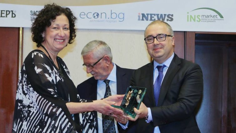 ЗАД „Армеец” спечели приза Застраховател на годината за 2015 година