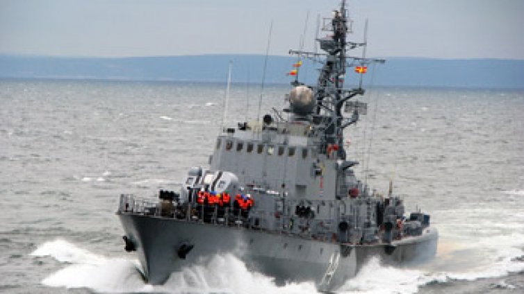 Корвета „Бодри” участва в учение на Военноморските сили на Румъния