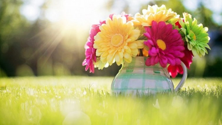 Слънчево, вече и топло