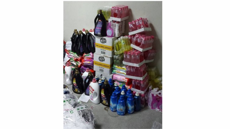 Над половин тон контрабандни перилни препарати откриха митнически служители