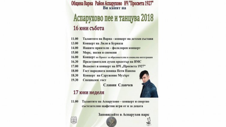 „Аспарухово пее и танцува” днес и утре