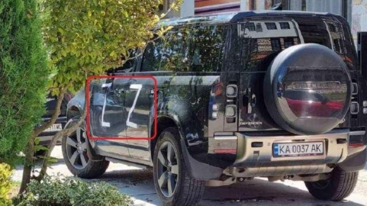 Скандал! Украински медии ни нападат, рисували сме "Z"-ки по коли на бежанци