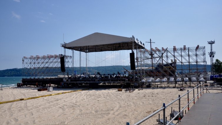 Засилени мерки за сигурност за MTV Presents Varna Beach