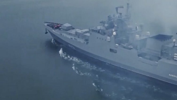 Украйна унищожи руски военен кораб в Черно море