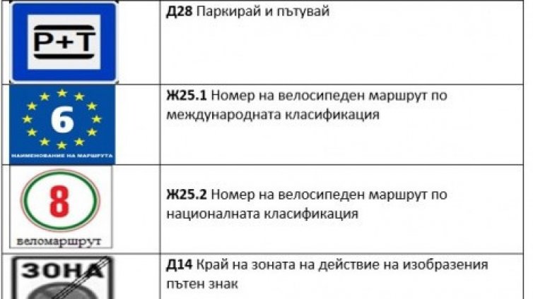 Новост за шофьорите: Въвеждат 6 знаци по пътищата в страната