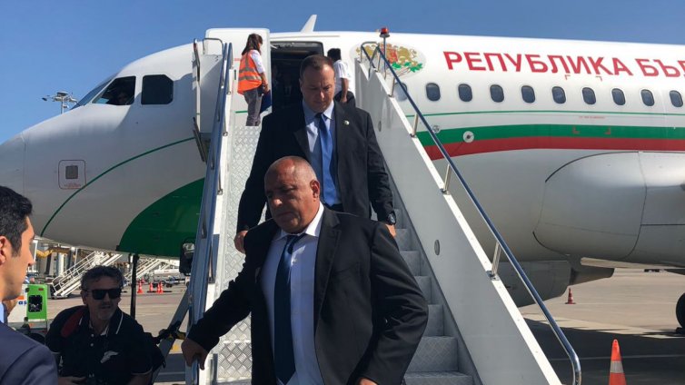 Бойко Борисов пристигна на работно посещение в Измир