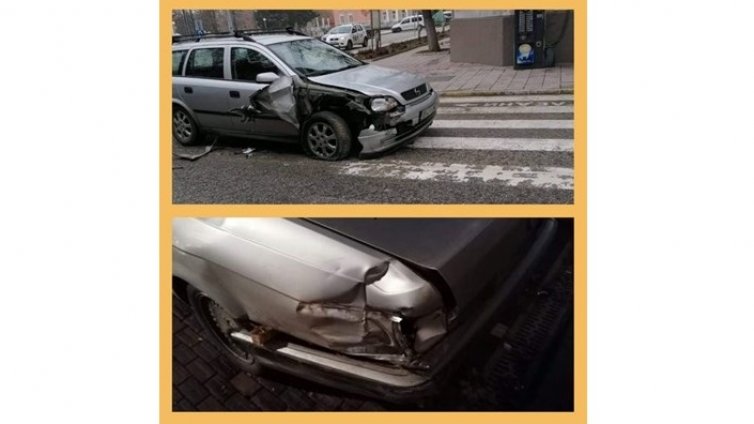 Блъснаха колата на "Отровното трио"