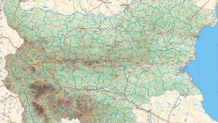 Карта от 1939 г. влиза в училищата