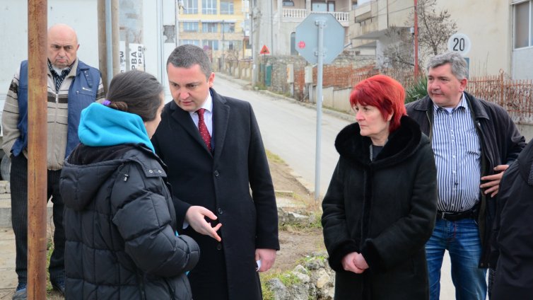 Общината подготвя нови инфраструктурни проекти за "Виница"