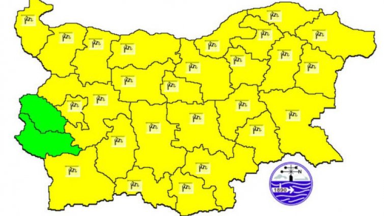 И утре ще има жълт код във Варна, този път за силен вятър