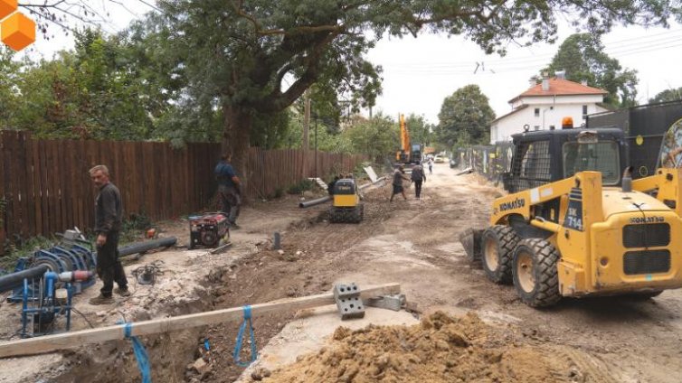 Внимание, шофьори: по ул. „Петър Попов“ тече реконструкция на пътя