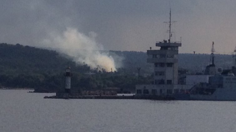 Извънредно! Пожар гори в "Аспарухово"