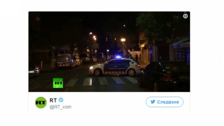 Втори атентат в Барселона: Кола се вряза в тълпа, има тежко ранени 