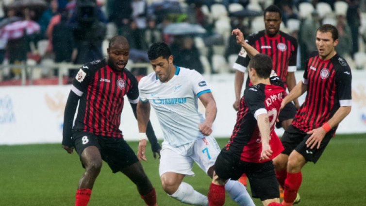 Амкар загуби от Зенит в полуфинала за Купата на Русия
