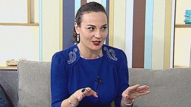 Тв "Черно море"- Минути за култура- гостува оперната певица Димитринка Райчева 9.02.2016