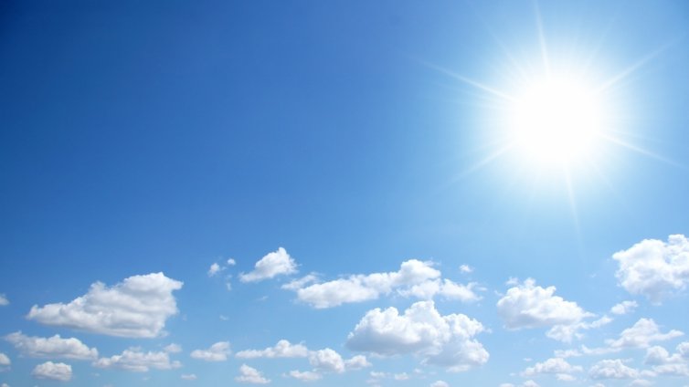 Слънчево, до 9 градуса  