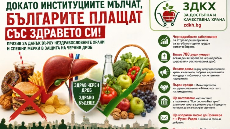 Искат спешни мерки срещу нездравословните храни