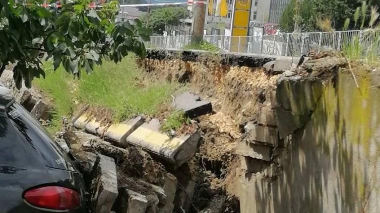 Общината: Предприемаме мерки за срутената велоалея