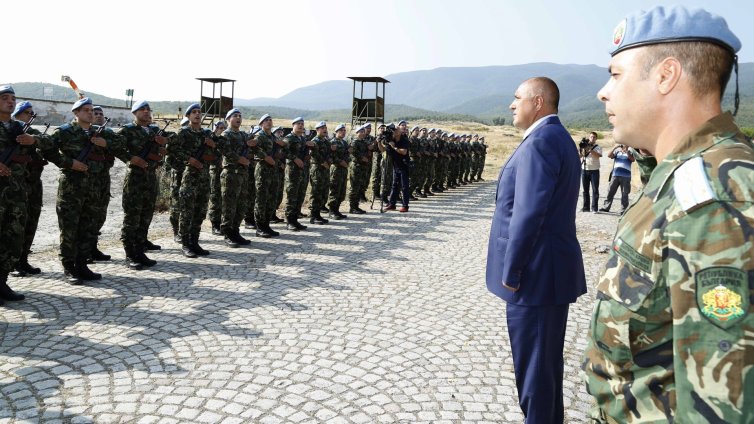Борисов наблюдава как се обезвреждат терористи