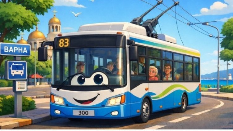 Промени в разписанието на тролей №83 във Варна