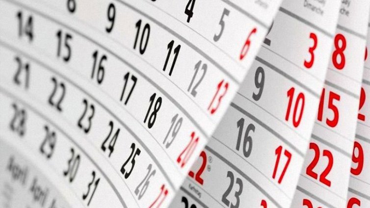 Почивните дни през новата 2019-а година