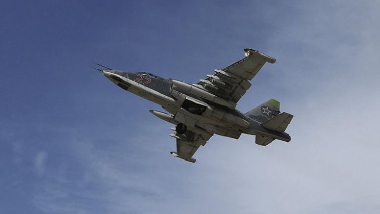 Пилотът на Су-25 се е взривил с граната