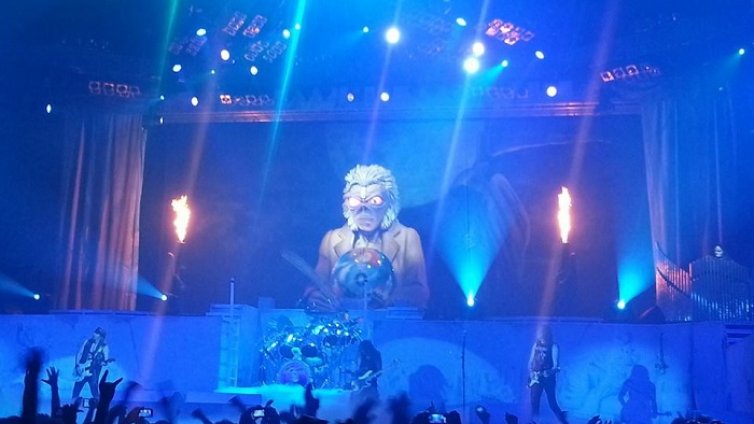 Iron Maiden "взривиха" София (СНИМКИ)