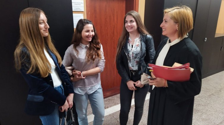 Студенти практикуват в Апелативния съд във Варна