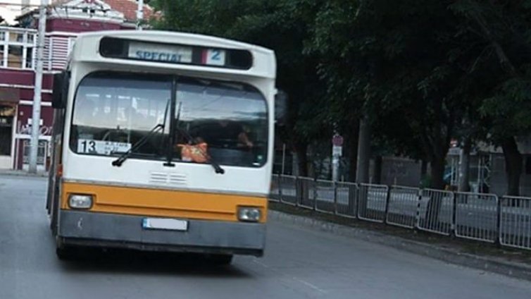 Линия №13 е с временно променен маршрут днес