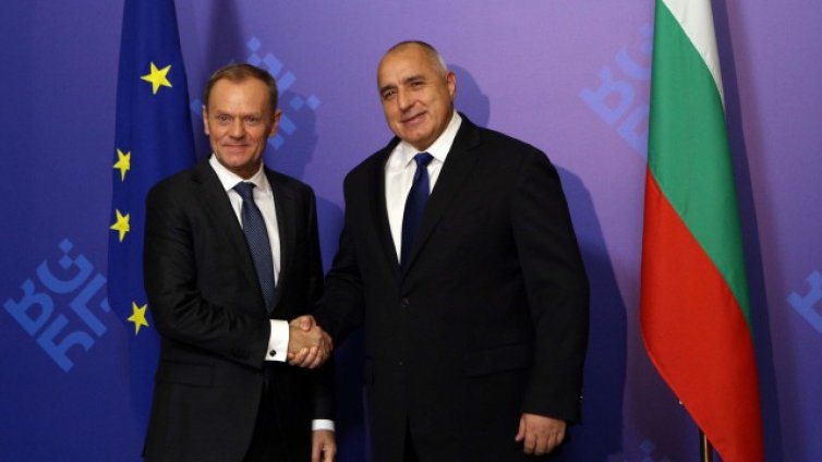 Бойко Борисов и Доналд Туск обсъдиха очакванията си от лидерската среща ЕС - Турция
